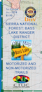 CTUC Map: Sierra National Forest: Bass Lake Ranger District